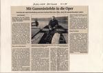 Berliner Zeitung, "Mit Gummistiefel in die Oper"