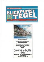 Blickpunkt Tegel, Galerie Brille, "Stadtansichten"