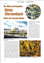 Der Wechsel, Centre Bagatelle, "Der Maler und Graphiker Heinz Sterzenbach - Reale und Surreale Welten"