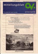 Mitteilungsblatt Overath, Brgerhaus Overath, "Malerei Heinrich und Heinz Sterzenbach"