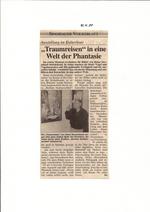 Spandauer Volksblatt, Kulturhaus Spandau, "Traumreisen in eine Welt der Phantasie"