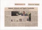 Berliner Abendblatt, Goldschmiede Denner, "Malerei, Schmuck und Tegeler Geschichte"