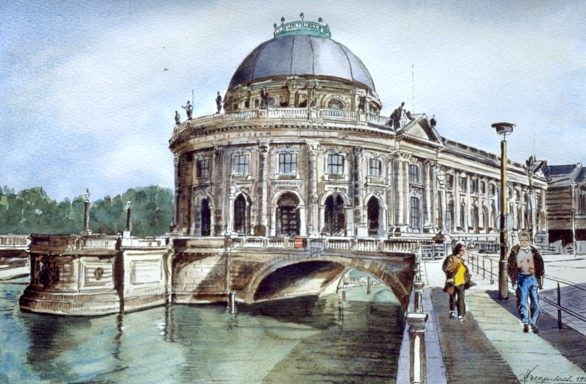 Bodemuseum, Das Bodemuseum, im Prunkstil des Neobarock erbaut, trägt seinen Namen nach Wilhelm von Bode