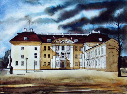 Schloß Köpenick “Der einzige Zugang zur Schloßinsel führt über eine hölzerne Brücke, einst eine Zugbrücke, die vor ungebetenen Gästen schützte.