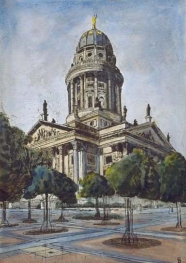 Französischer Dom Unter dem Schutze der Hohenzollern erbaut 1705, erneuert 1905 für die französisch-reformierte Gemeinde der angesiedelten Hugenotten