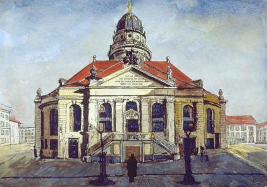 Friedrichstadtkirche Französische Kirche zu Berlin. Ehem. Platz der Republik.