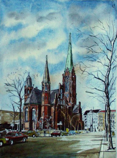 Gethsemane Kirche Kaiserin Auguste Viktoria legte den Grundstein zum Bau der Gethsemanekirche.