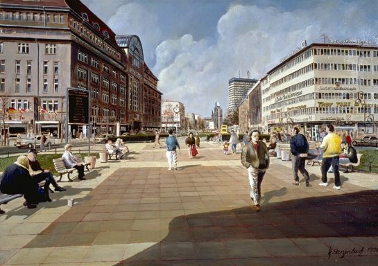 KaDeWe Das KaDeWe (Kaufhaus des Westens) in der Tauentzienstraße 21 -24 hat als einziges der großen Berliner Warenhäuser den 2.WK überstanden