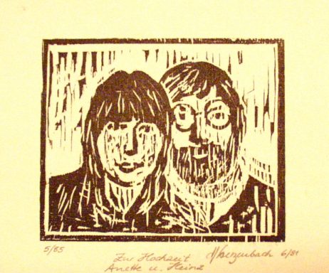 Anette und Heinz Hochzeitsbild 1