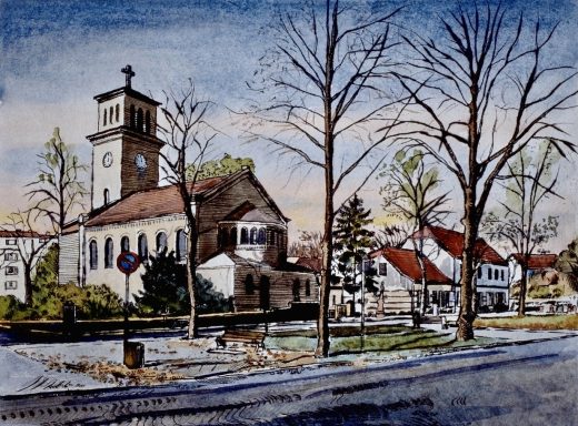 Martin-Luther-Kirche Hennigsdorf Hennigsdorf wurde 1375 erstmalig als "Heynekendorp" urkundlich erwähnt und blieb lange Zeit ein Fischer- und Kossätendorf